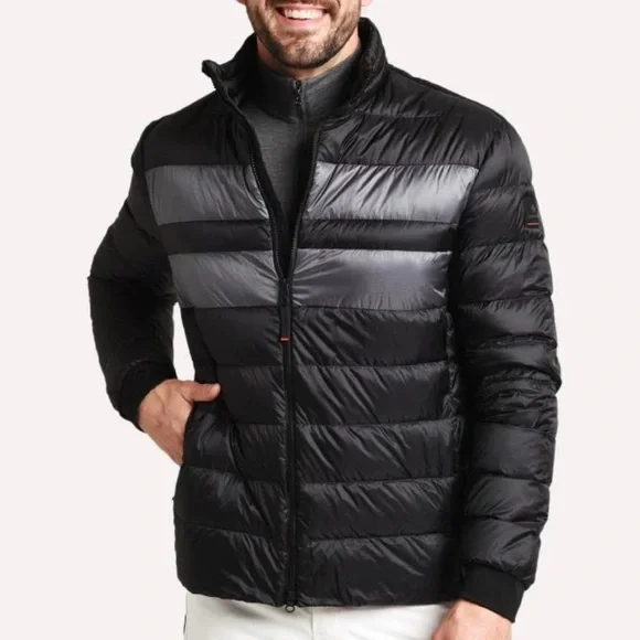 Bogner Fire & Ice e-D Down Jacket Mens S Black Puffer Coat Quality Made Warm EUC - Picture 2 of 15